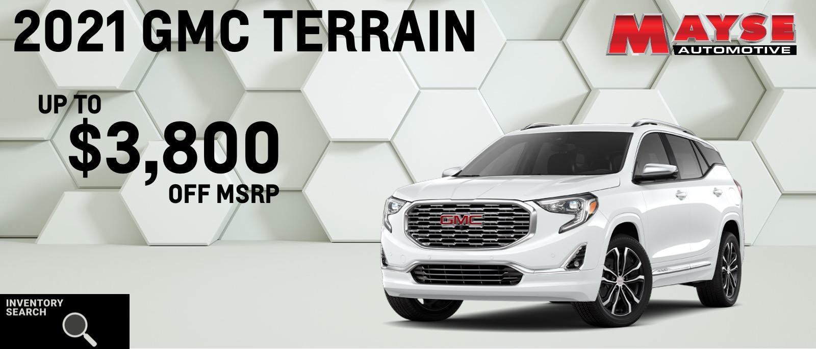 Mayse Automotive Group is a Chevrolet, Buick, GMC, Chrysler, Dodge