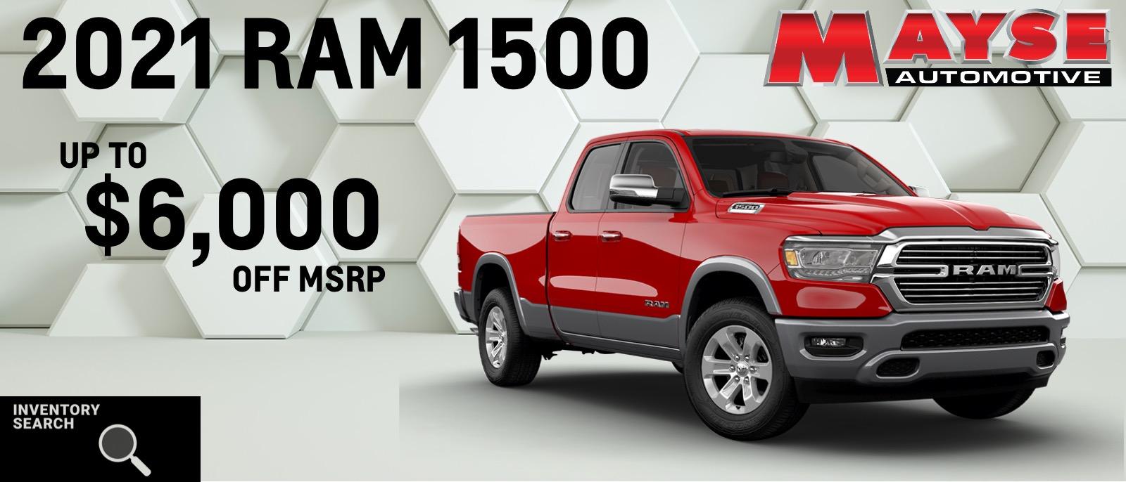 Mayse Automotive Group is a Chevrolet, Buick, GMC, Chrysler, Dodge