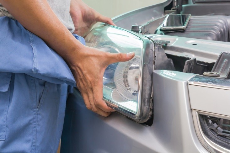 Car headlight installation hotsell