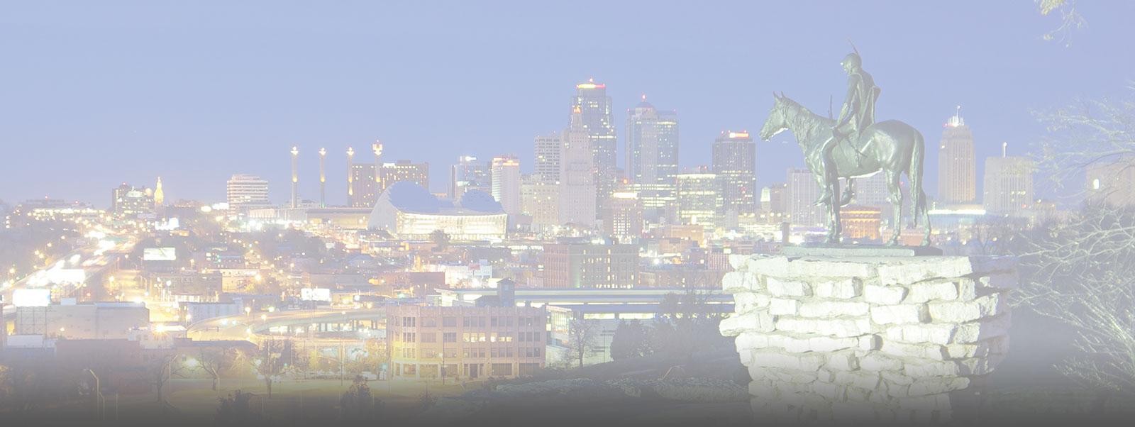 Kansas City, Missouri Skyline