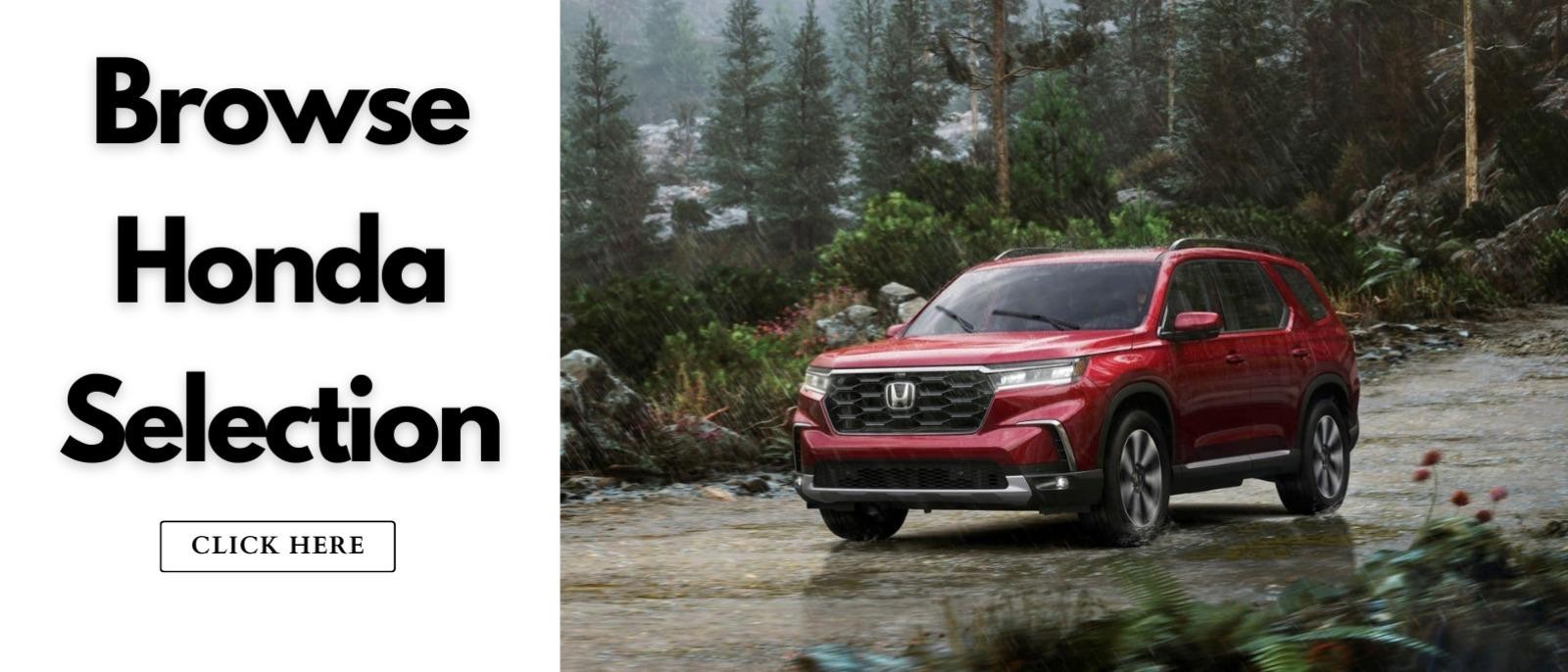 Browse Honda Selection