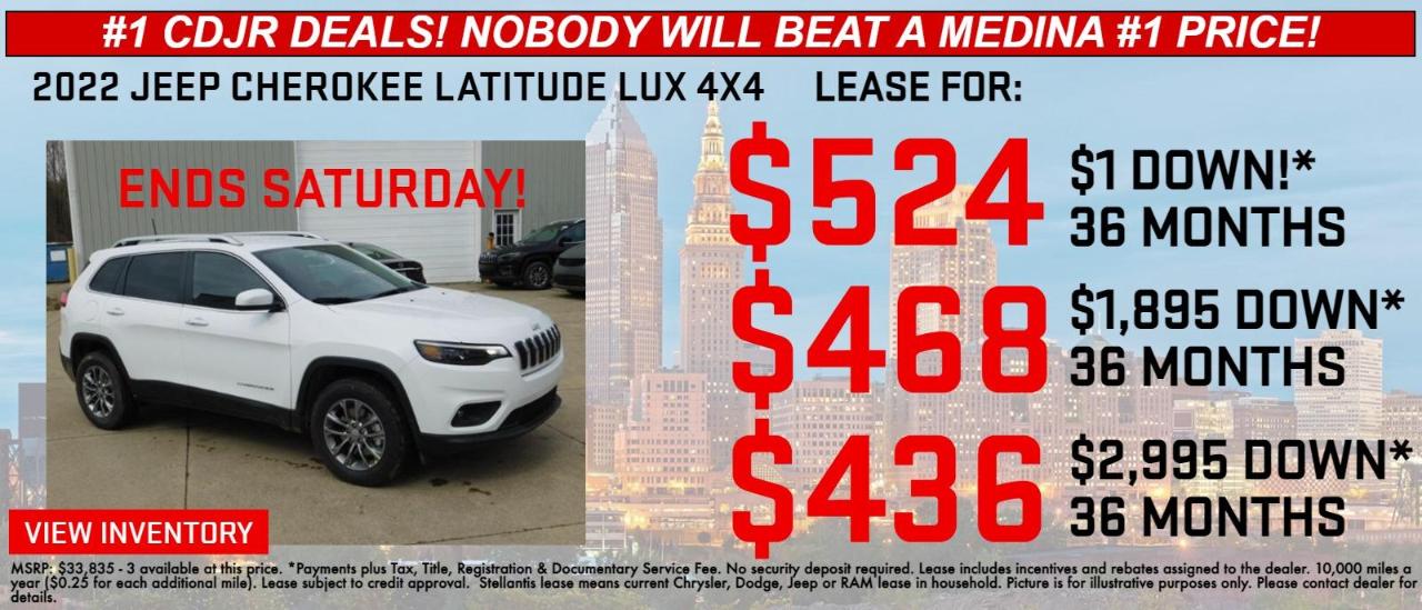 Medina Auto Mall is a Medina Cadillac, Buick, GMC, Chrysler, Dodge