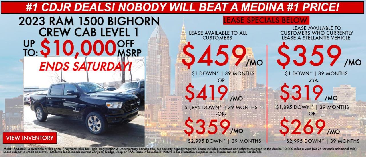 Medina Auto Mall is a Medina Cadillac, Buick, GMC, Chrysler, Dodge