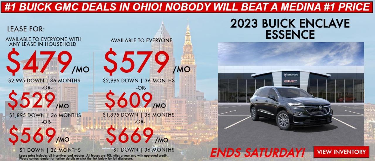 Medina Auto Mall is a Medina Cadillac, Buick, GMC, Chrysler, Dodge