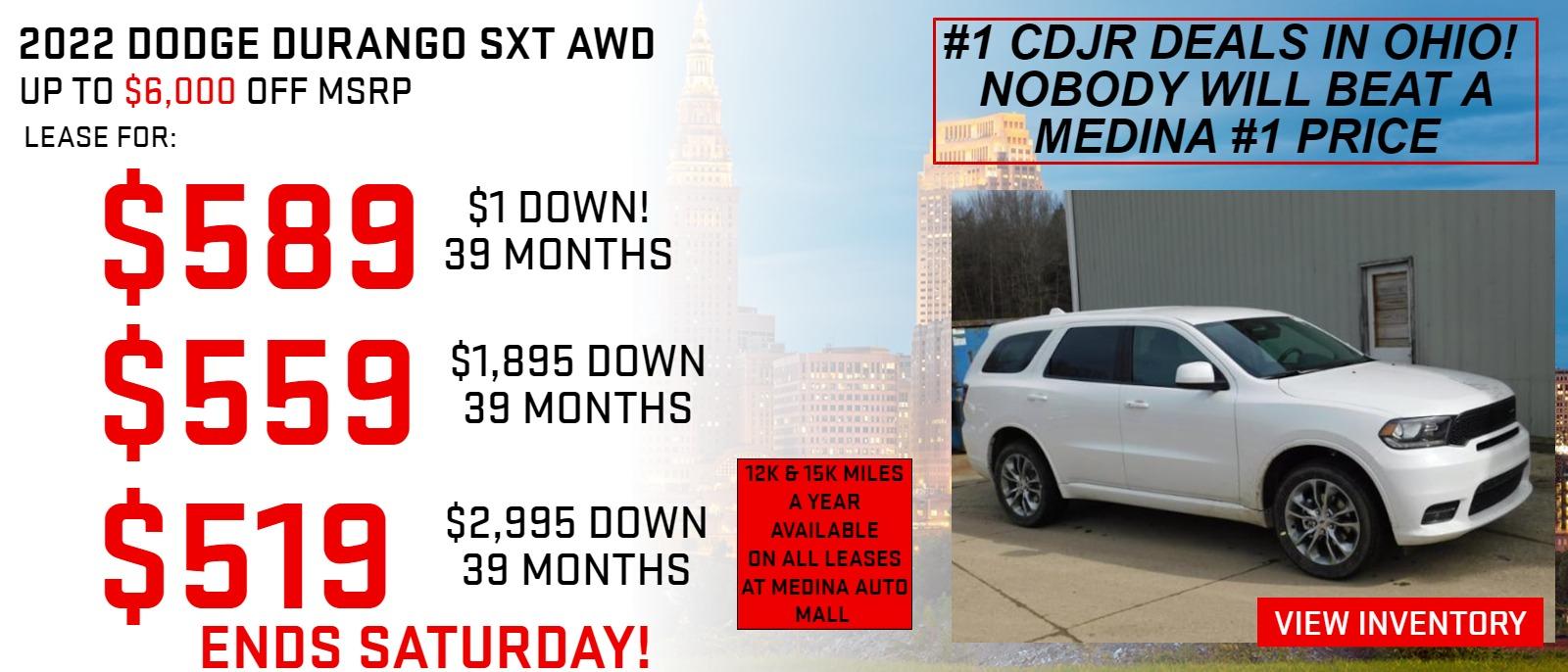 Medina Auto Mall is a Medina Cadillac, Buick, GMC, Chrysler, Dodge