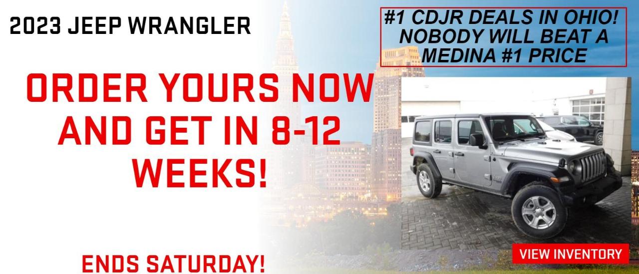 Medina Auto Mall is a Medina Cadillac, Buick, GMC, Chrysler, Dodge