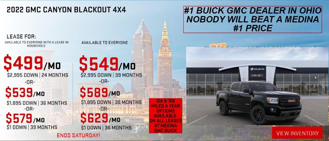 Medina Auto Mall is a Medina Cadillac, Buick, GMC, Chrysler, Dodge, Jeep, Ram, Wagoneer dealer