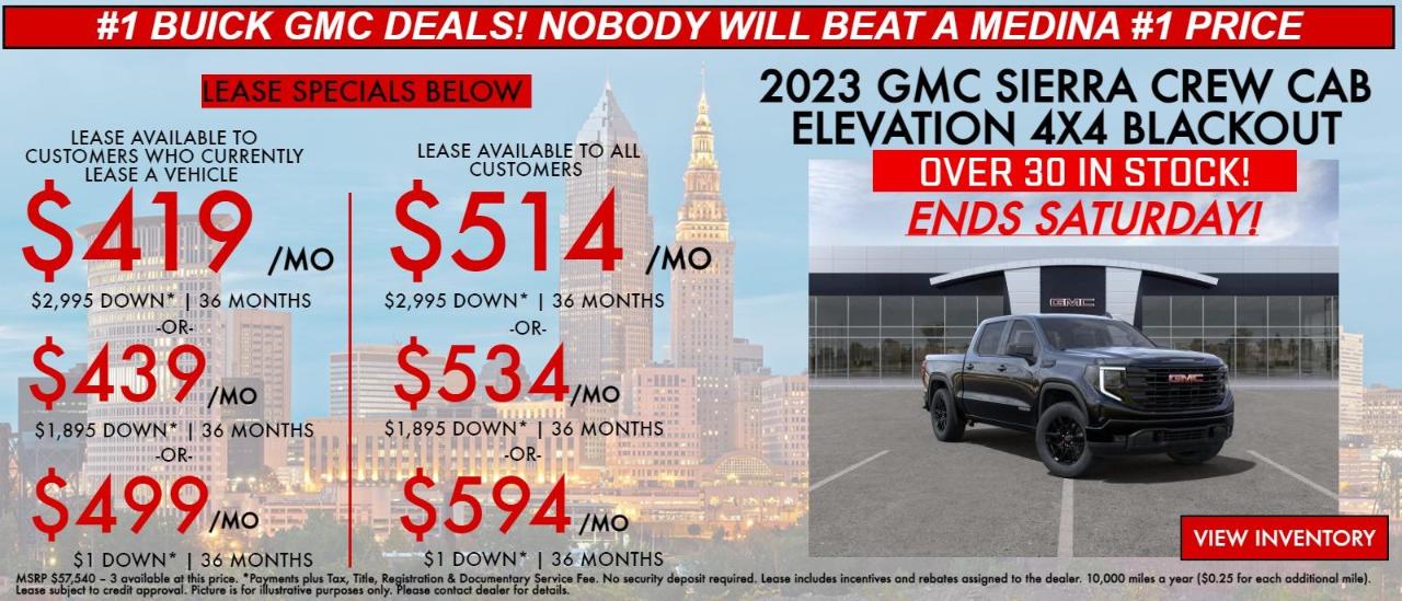 Medina Auto Mall is a Medina Cadillac, Buick, GMC, Chrysler, Dodge