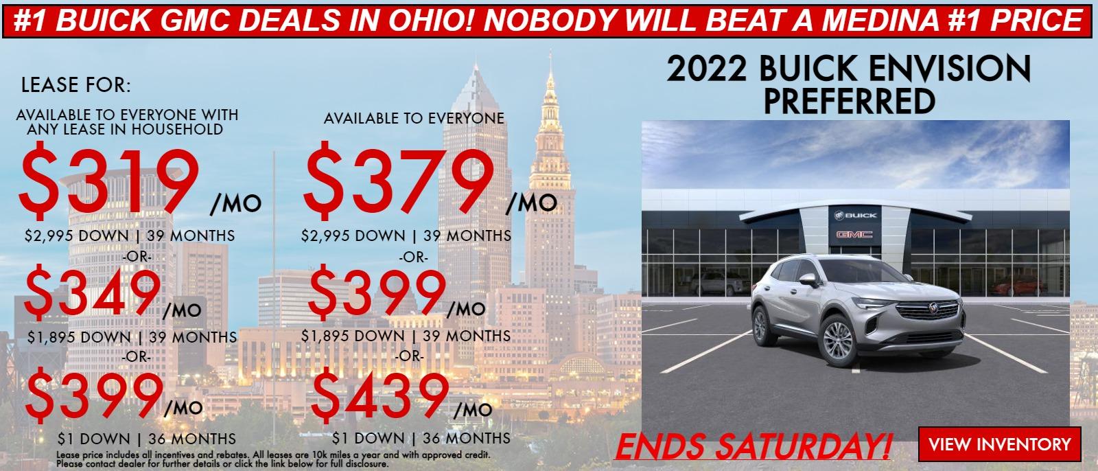 ENVISION lease special