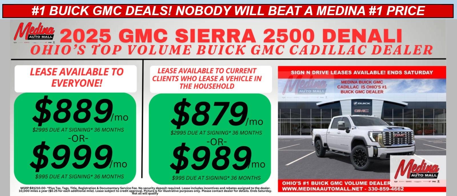 2023 GMC Sierra 2500HD Specials in Medina, OH