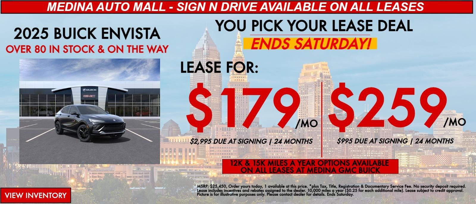 ENVISTA lease special