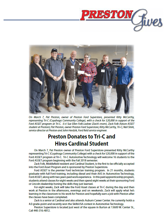 Preston Kia is a Burton Kia dealer and a new car and used car Burton OH