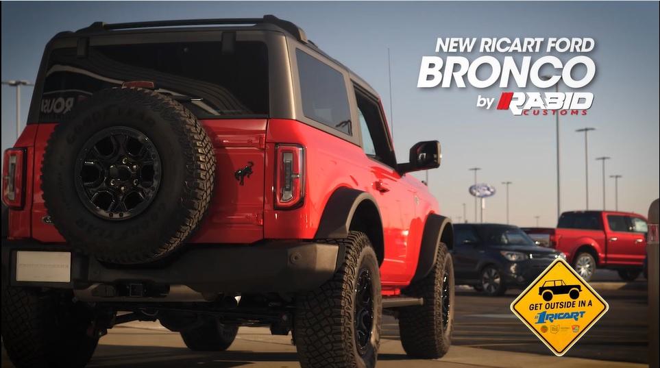 Win a Ford Bronco Bronco Giveaway Ricart