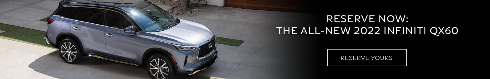 QX60 Banner