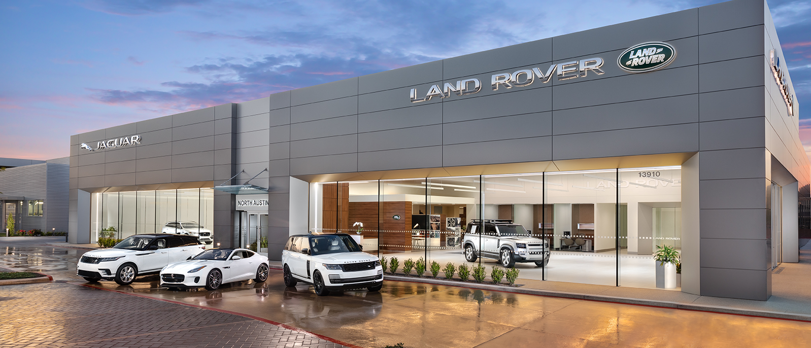 Jaguar Land Rover North Austin Storefront