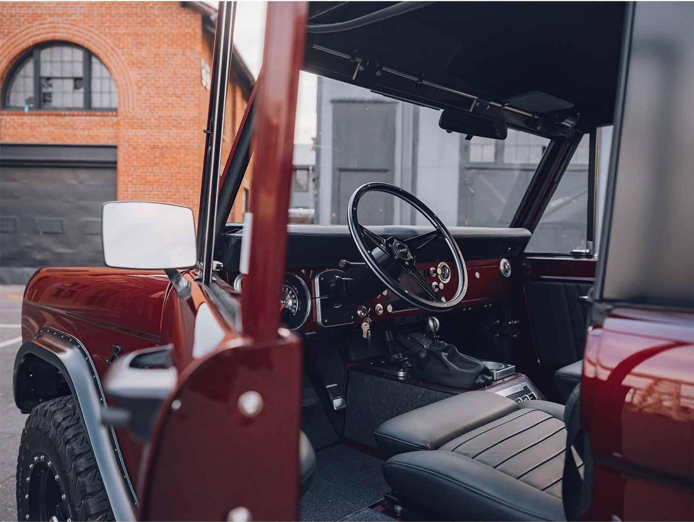 Kindred Bronco Interior