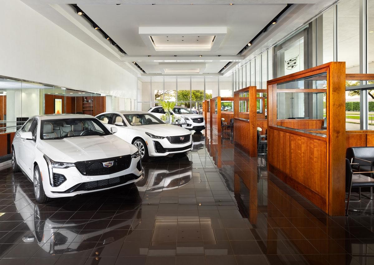 Sewell Cadillac Dealership Interior Photo