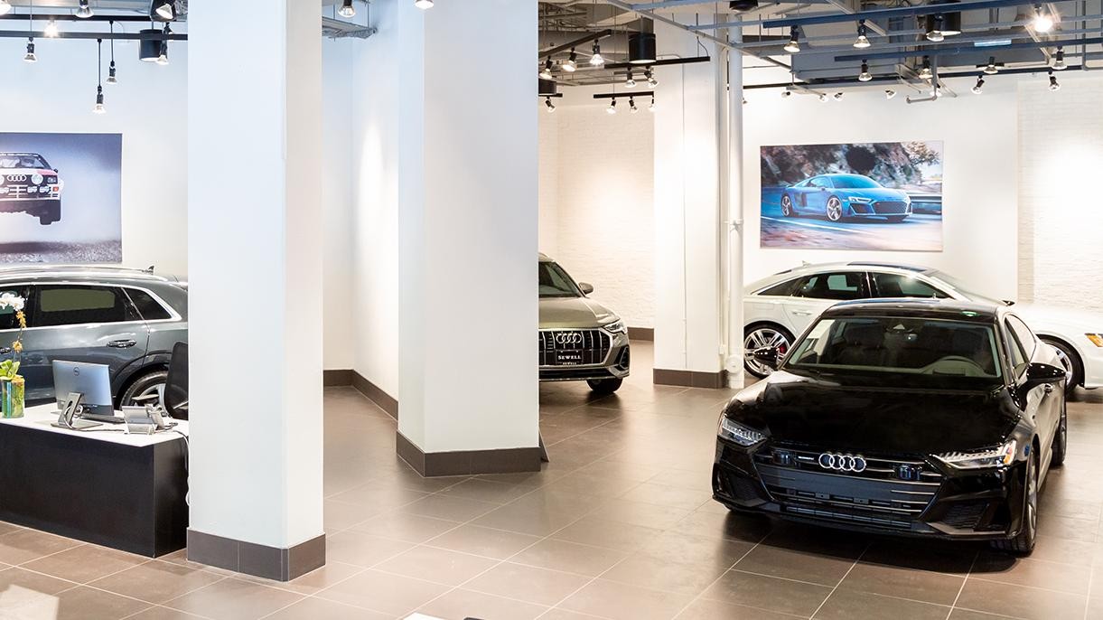 Audi Market Street Interior Showroom