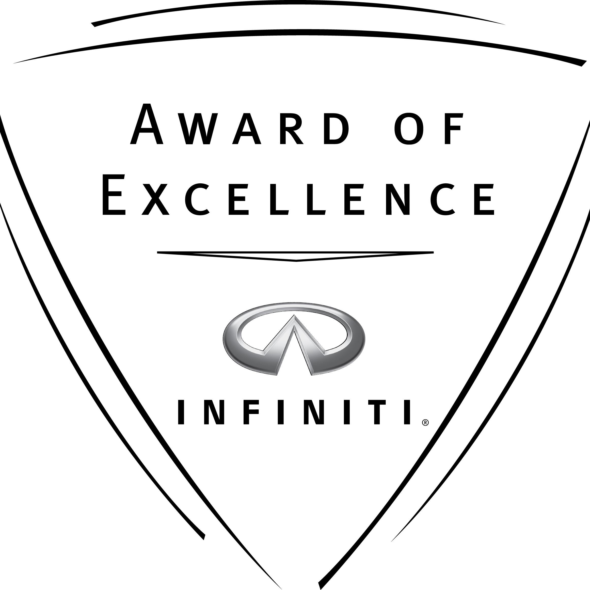 INFINITI Award of Excellence