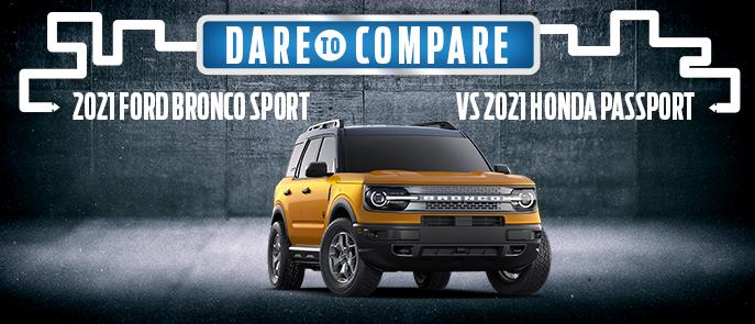 2021 Ford Bronco Sport Vs 2021 Passport Pittsburgh Pa