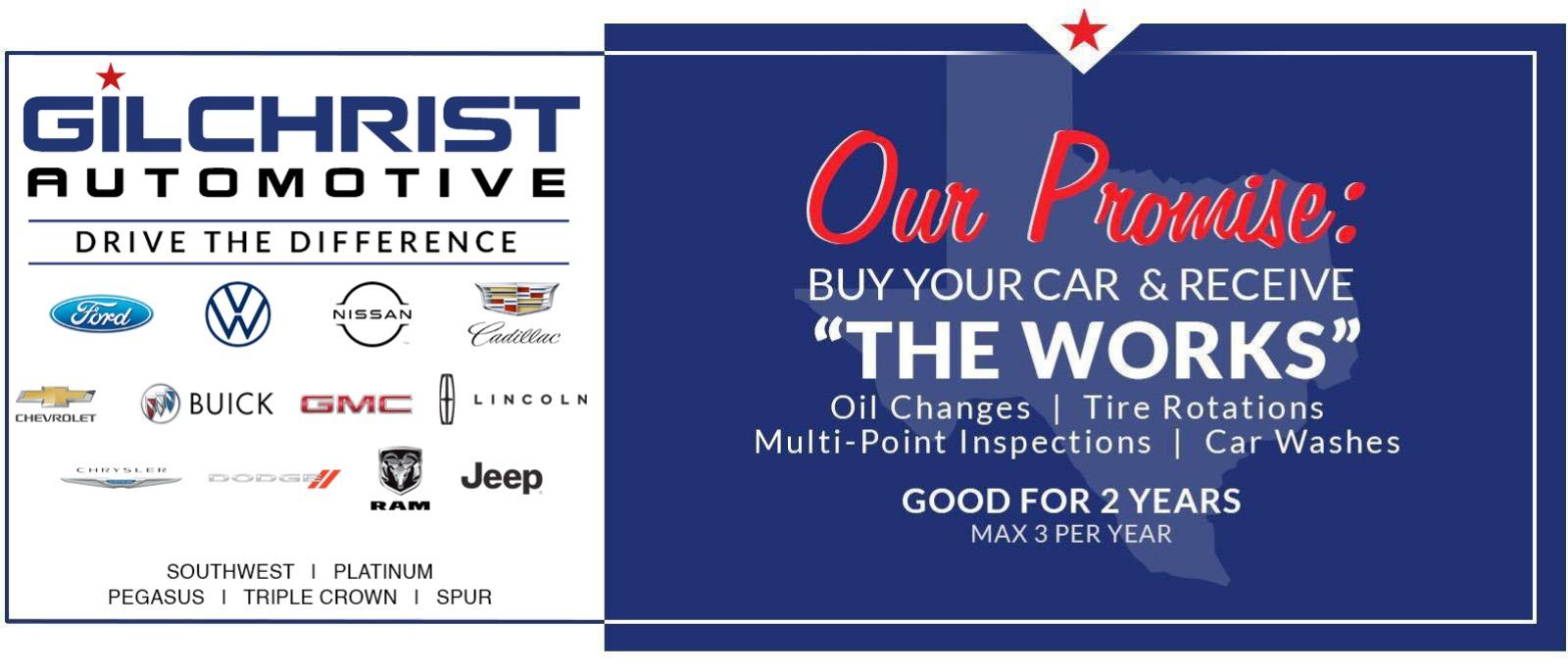 New & Used Car Dealerships in DallasFort Worth TX Gilchrist Automotive