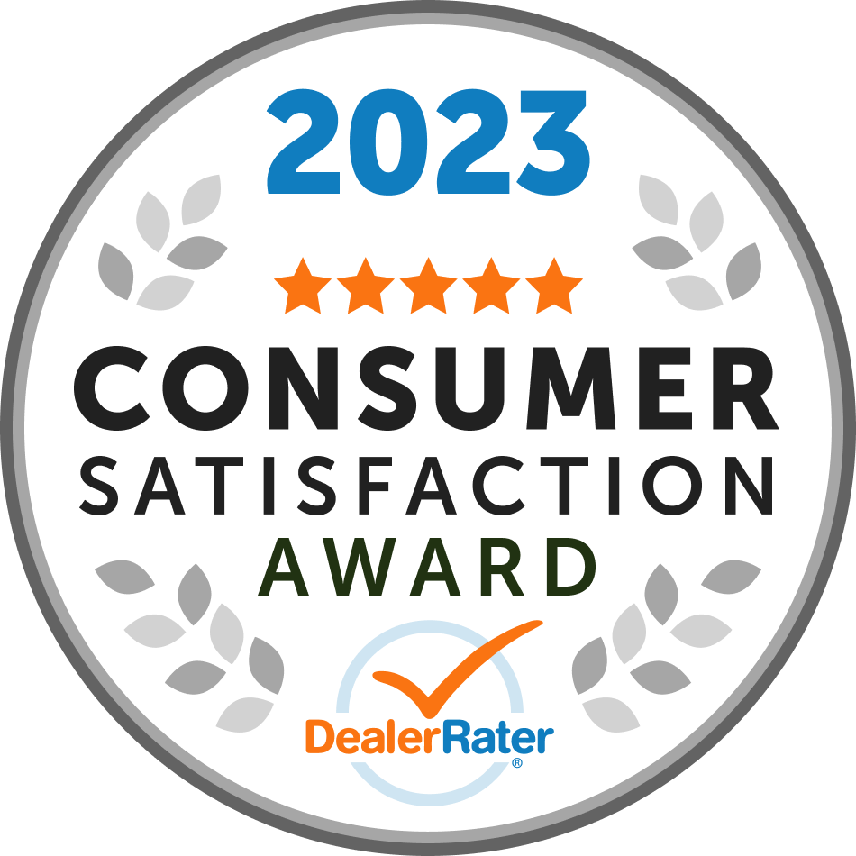2023 CONSUMER SATISFACTION AWARD Dealer Rater