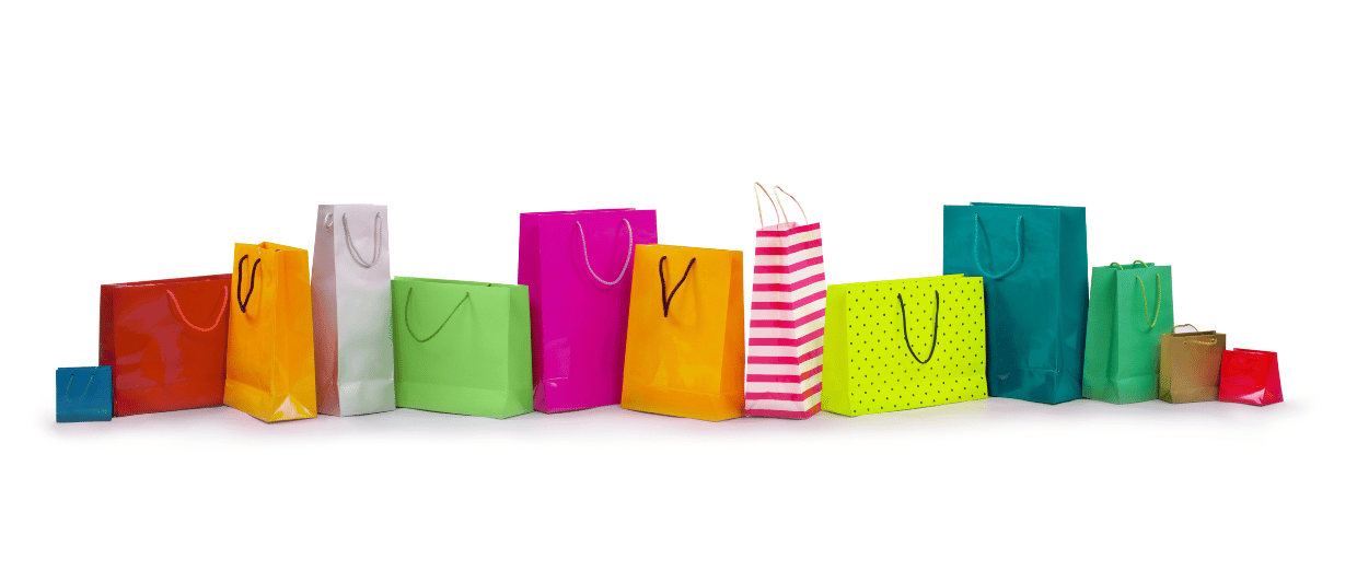 Colorful shopping bags