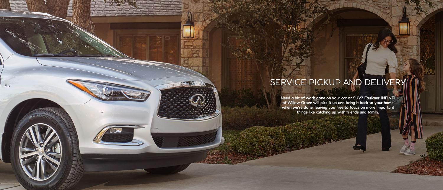 INFINITI Now Service that comes to your home - Faulkner INFINITI of