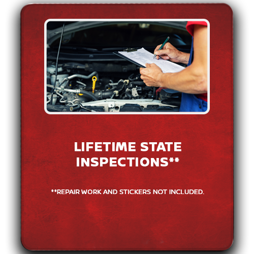 Lifetime State Inspections**