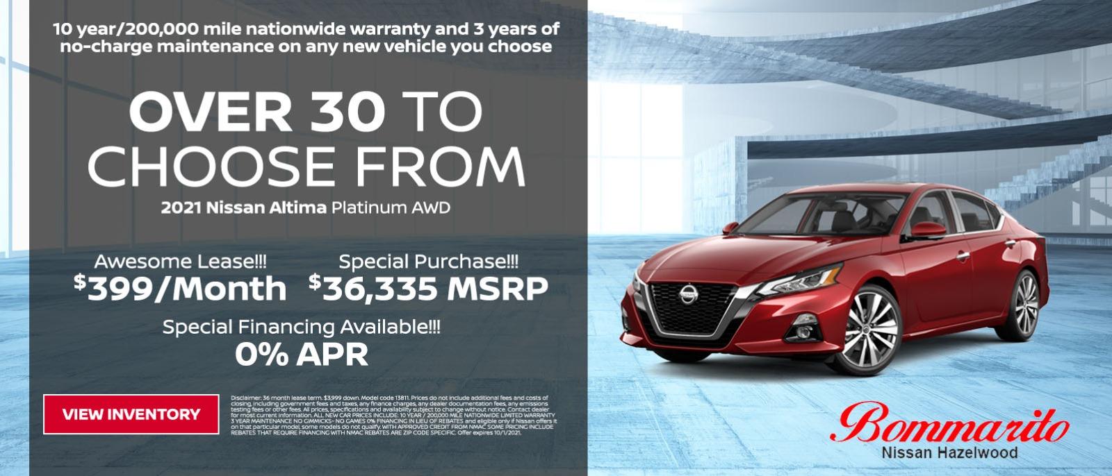 Bommarito Nissan Hazelwood | Missouri Nissan Dealer near Me