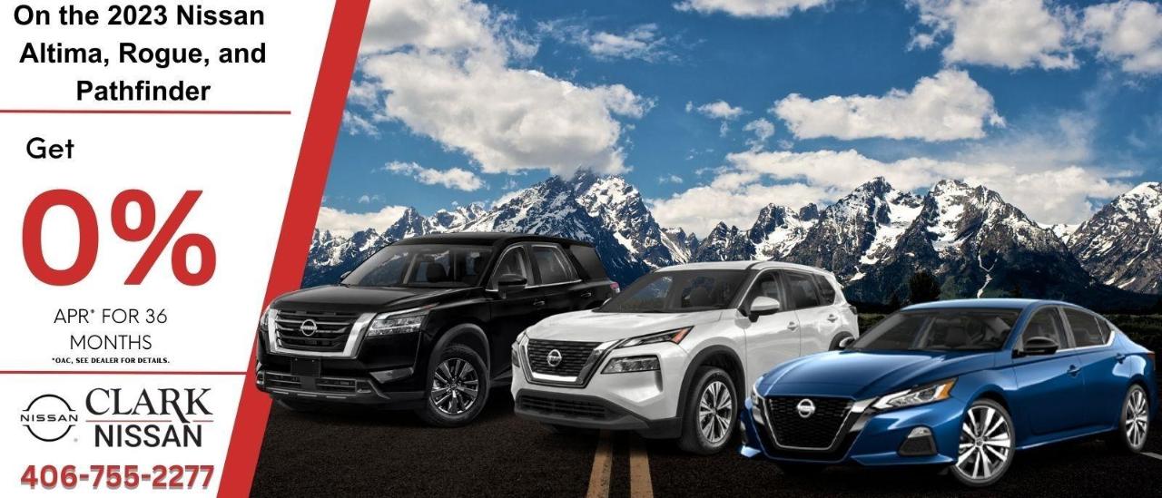 Clark Nissan is a Kalispell Nissan dealer and a new car and used car