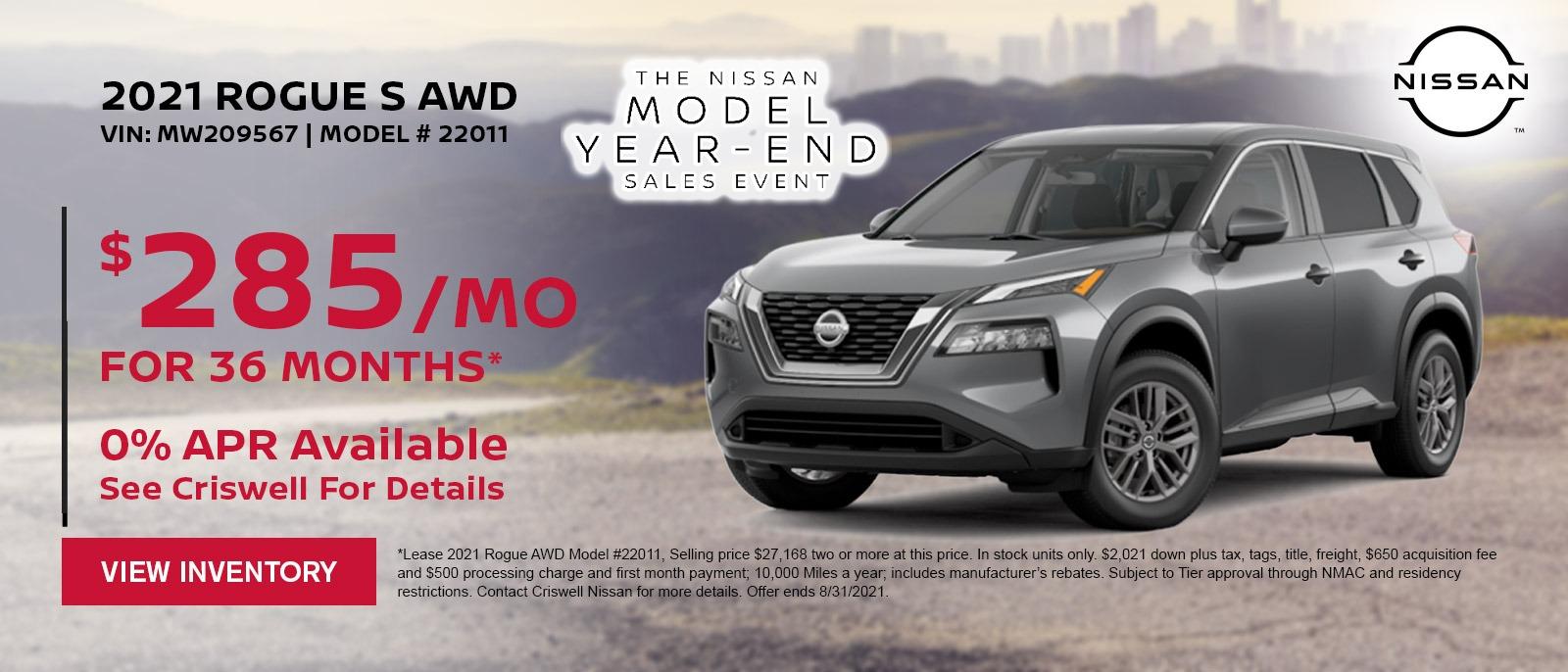 Nissan Lease Deals in Germantown, MD Criswell Nissan