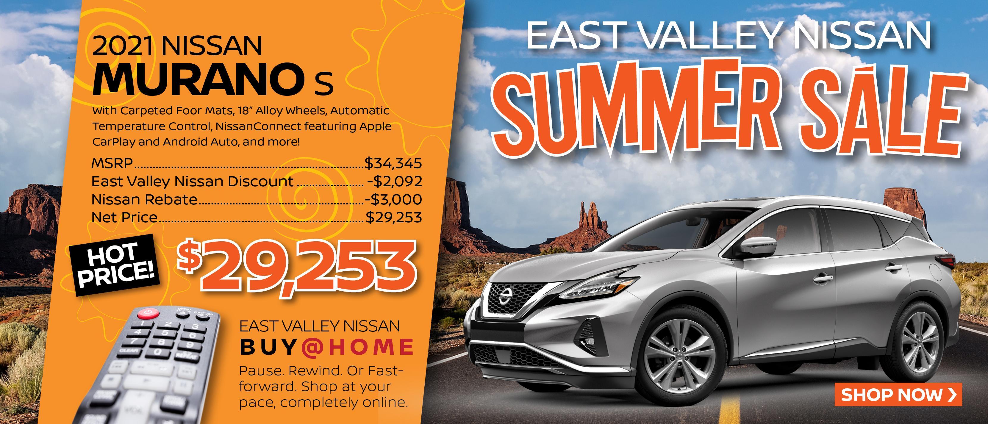 East Valley Nissan is a Mesa Nissan dealer and a new car and used car