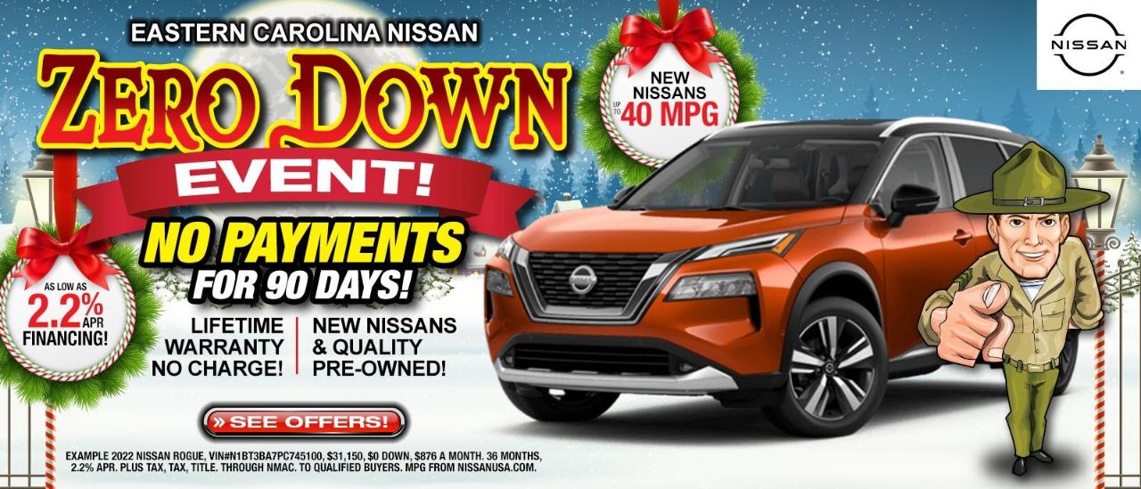 Eastern Carolina Nissan in New Bern Greenville & Jacksonville, NC