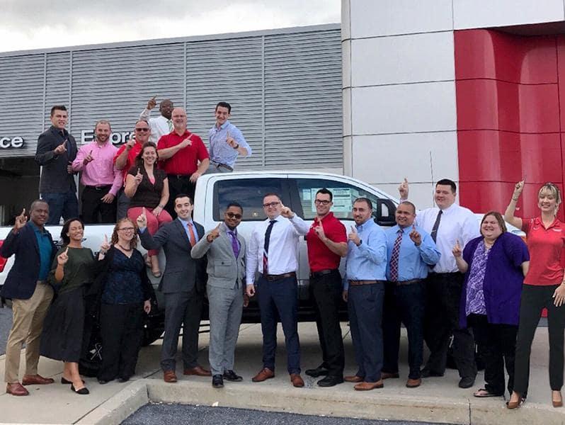 Faulkner Nissan of Harrisburg Nissan dealership with new and used car