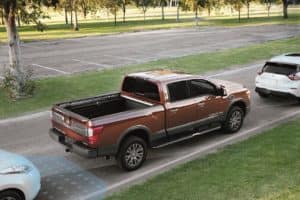 2021 Nissan TITAN rear sensor