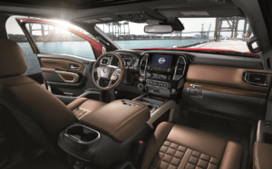 2021 Nissan TITAN interior