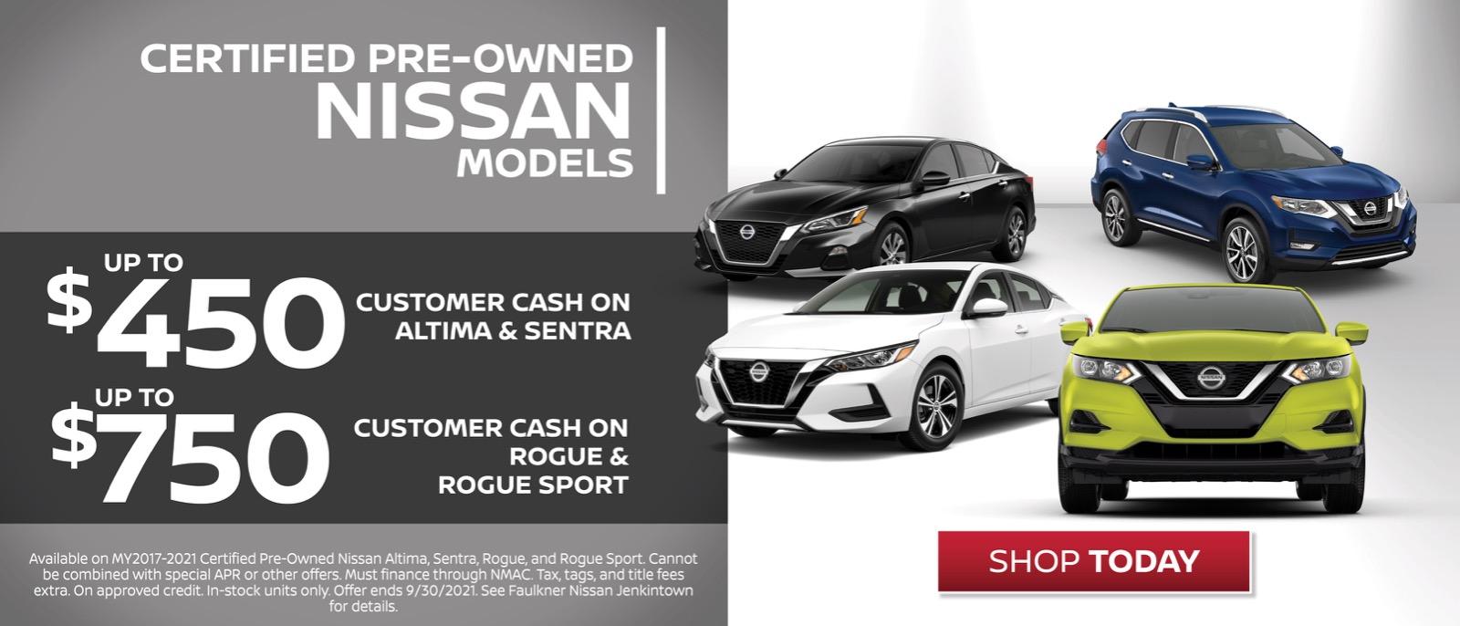 Faulkner Nissan of Jenkintown is a Nissan dealer selling new and used