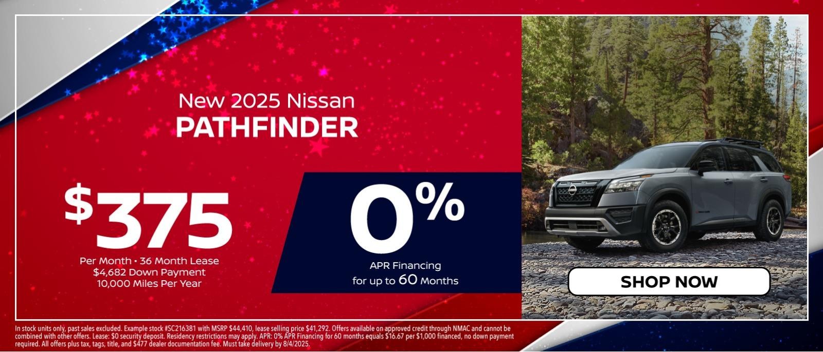 New 2025 Nissan Pathfinder