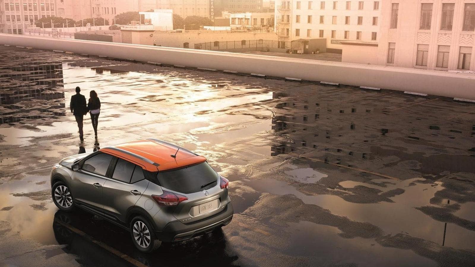Nissan Kicks parked