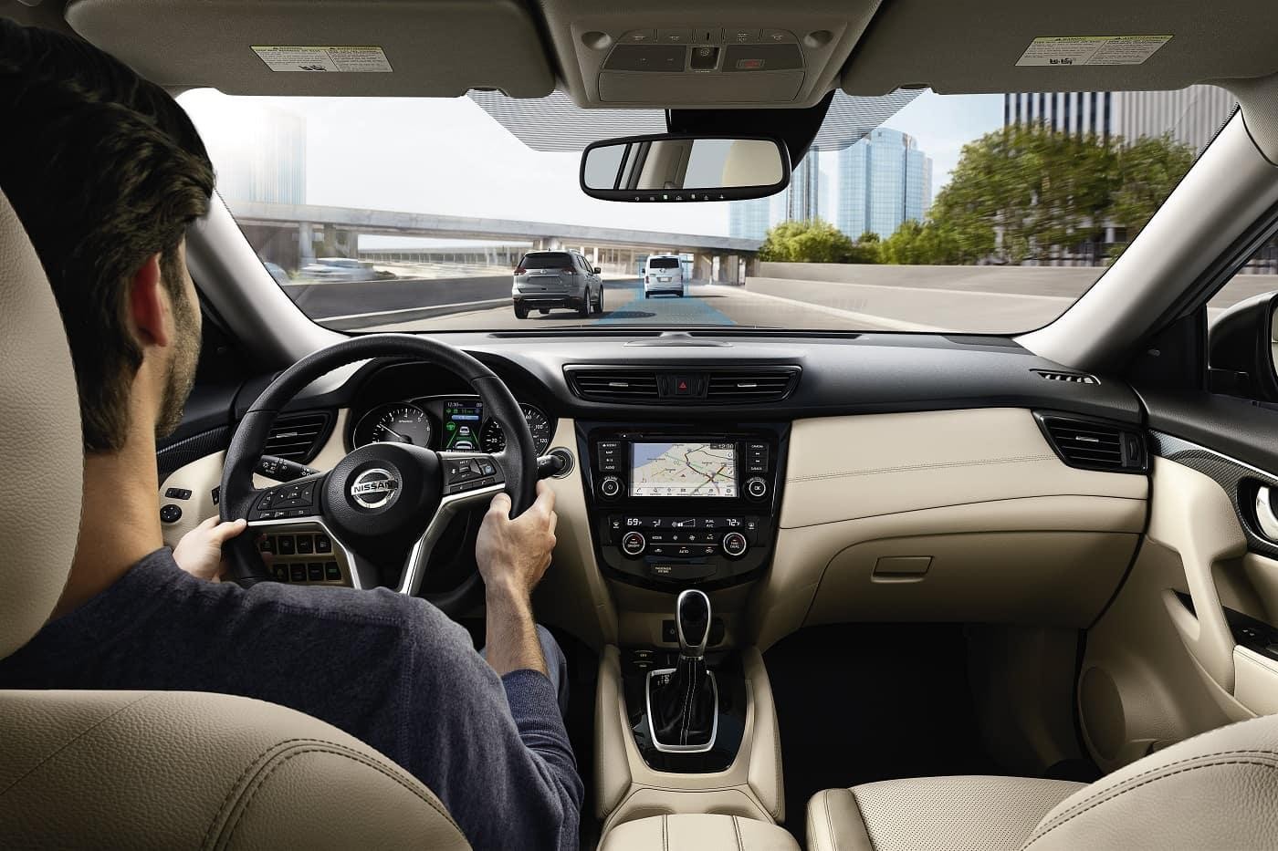 Nissan Rouge interior
