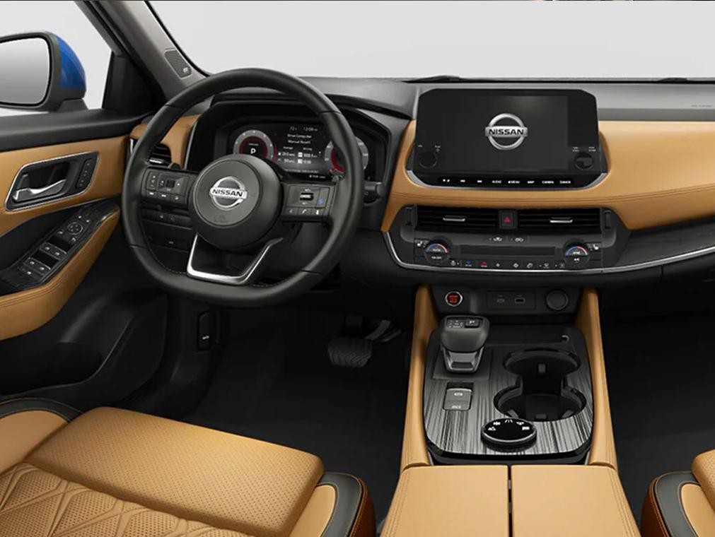 Nissan Rogue Hi tech Dashboard