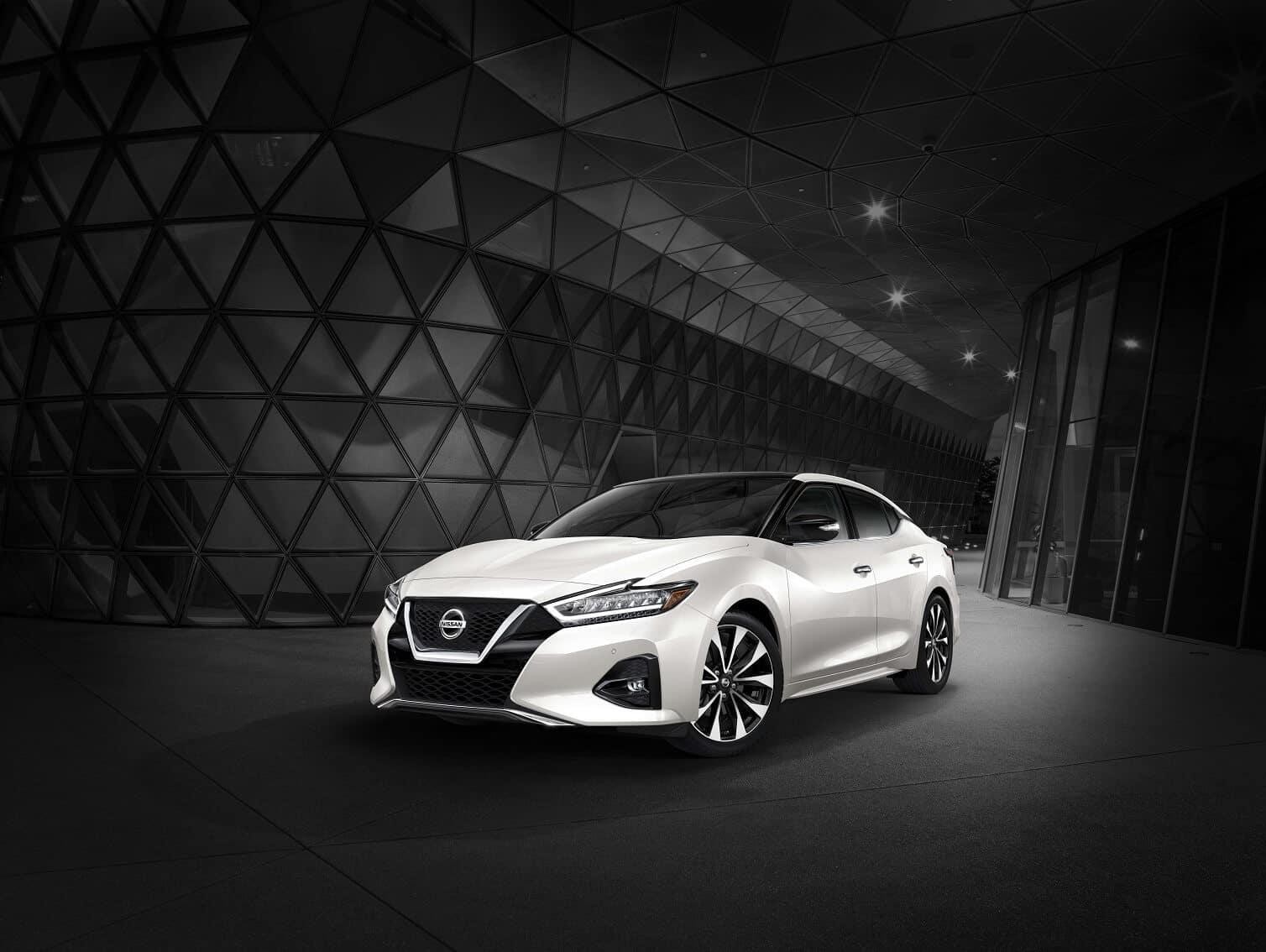 Nissan Maxima parked 