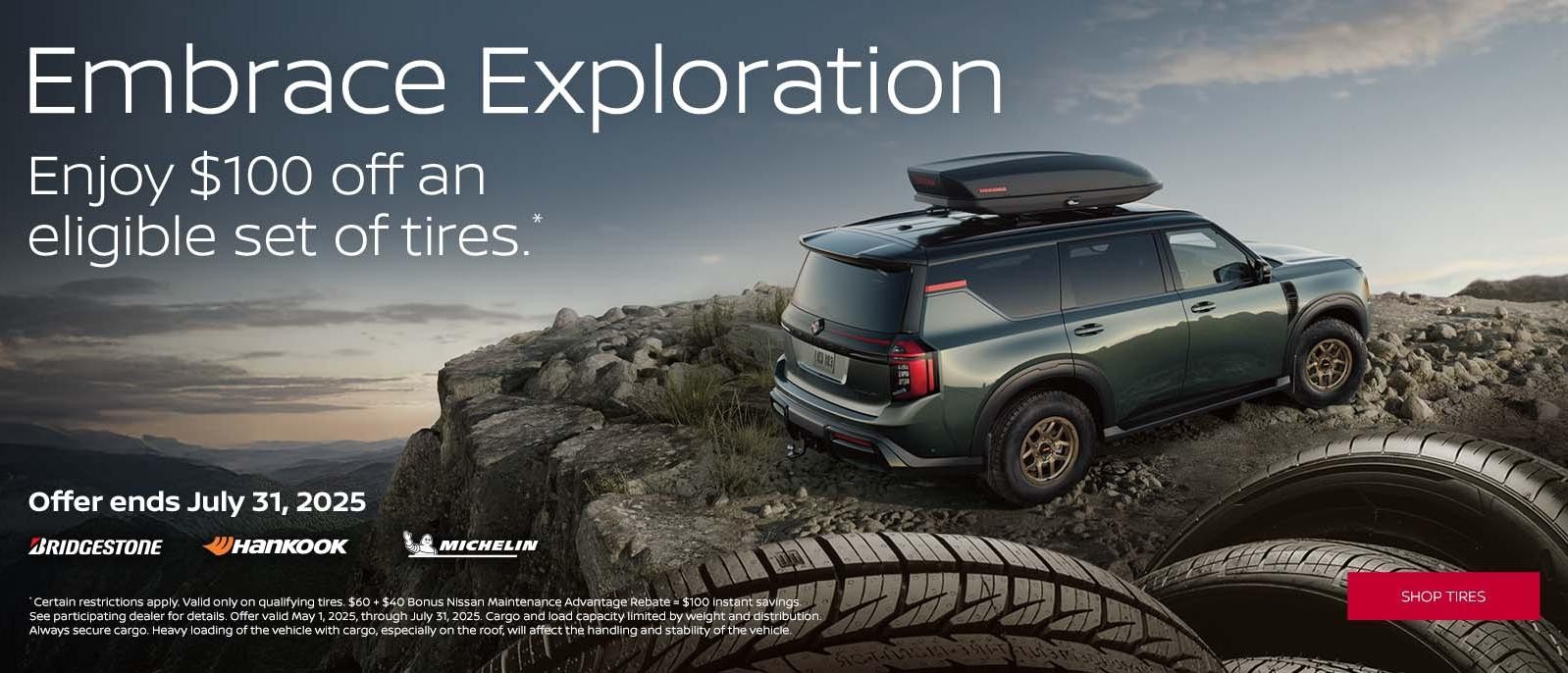Nissan Tire Offer