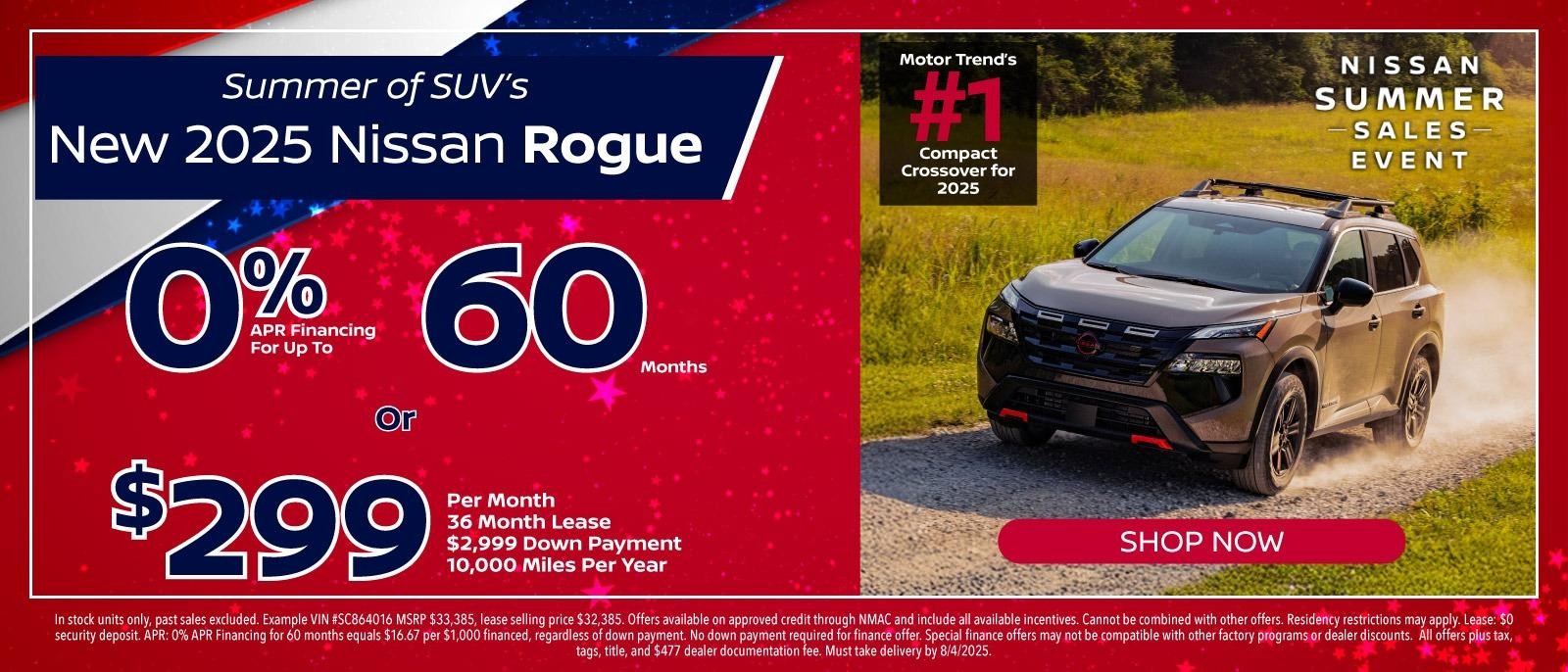 New 2025 Nissan Rogue