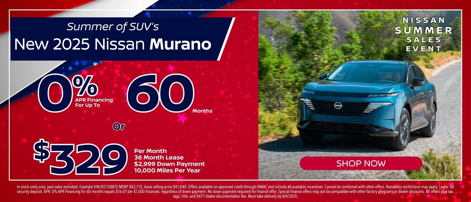 New 2025 Nissan Murano
