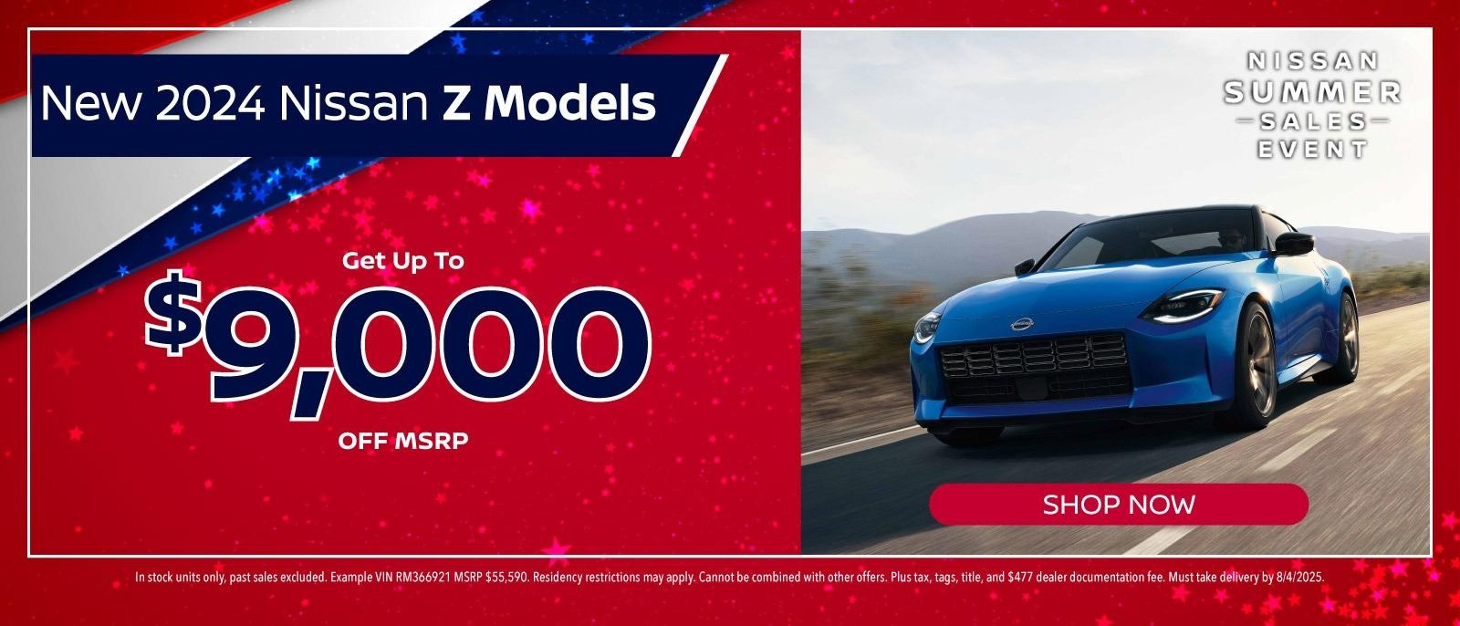 New 2024 Nissan Z