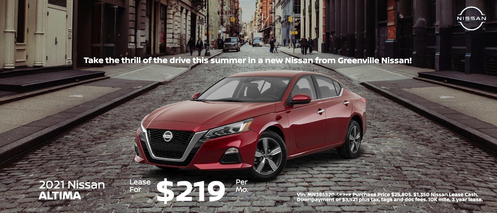 Greenville Nissan is a Greenville Nissan dealer and a new car and used