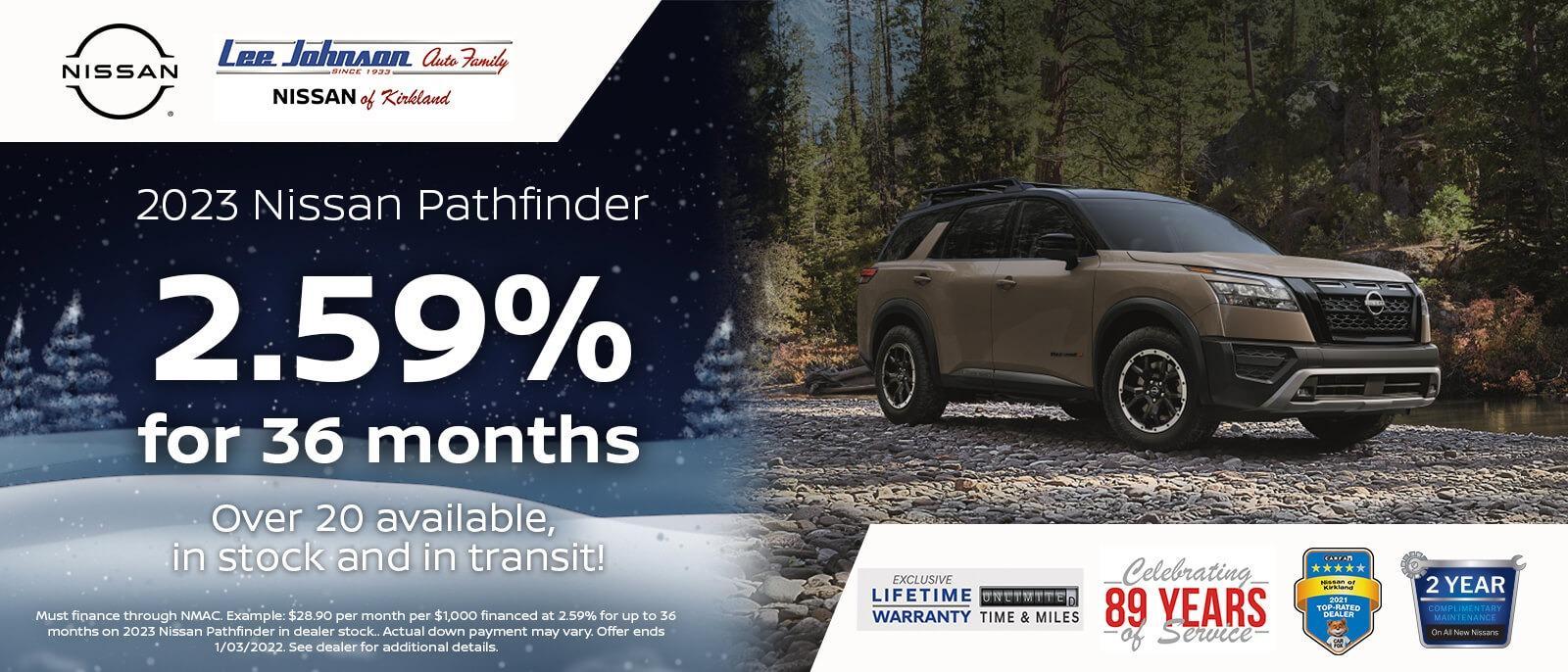 New Nissan Specials Lee Johnson Nissan of Kirkland