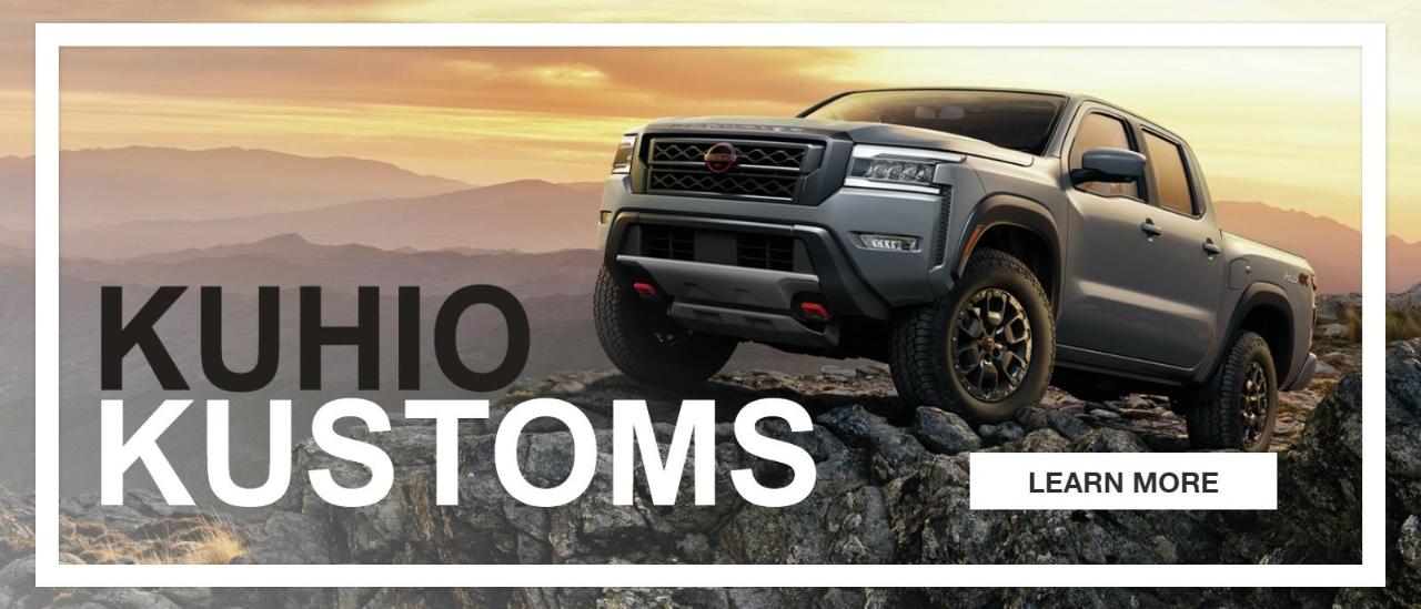 Kuhio Nissan in Lihue, HI New and Used Car Dealer serving Kapaa